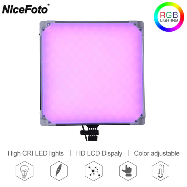 NICEFOTO LED TC-668II RGB KIT/2