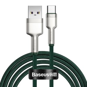 BASEUS CABLE CATJK-B06 TYPO-C 2M GREEN