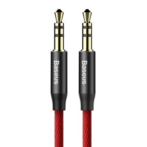 BASEUS CABLE CAM30-B91 AUDIO 1M RED/BLAC