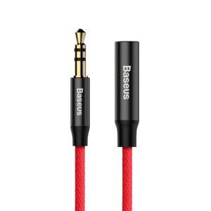 BASEUS CABLE CAM30-C91 AUDIO 1.5M RED/BL