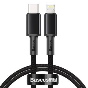 BASEUS CABLE CATLGD-01 TYPE C/IP 1M BK