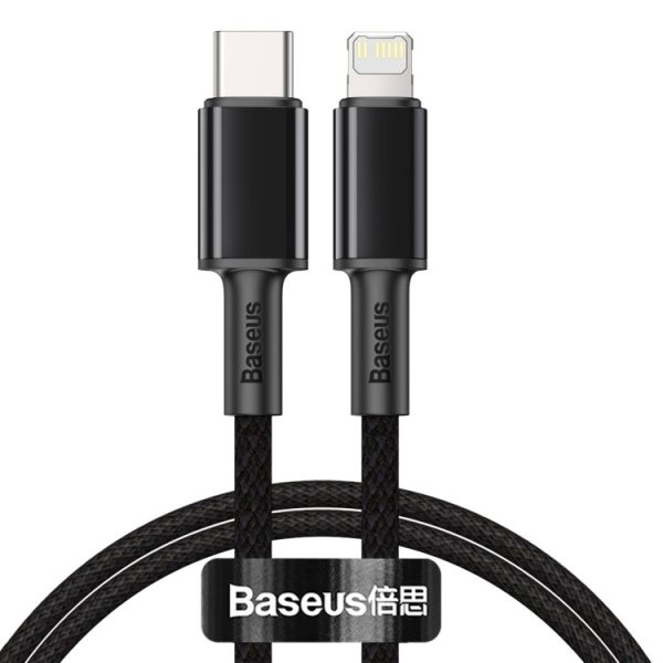 BASEUS CABLE CATLGD-01 TYPE C/IP 1M BK