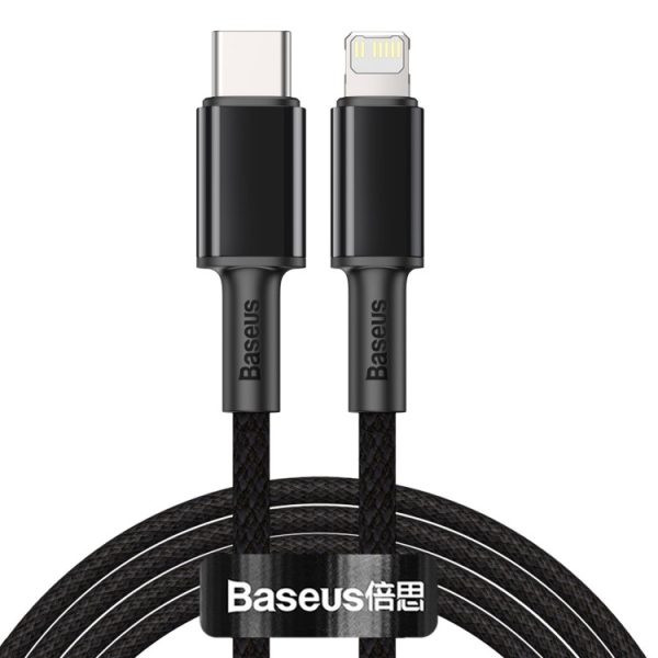 BASEUS CABLE CATLGD-A01 TYPE C/IP 2M BK