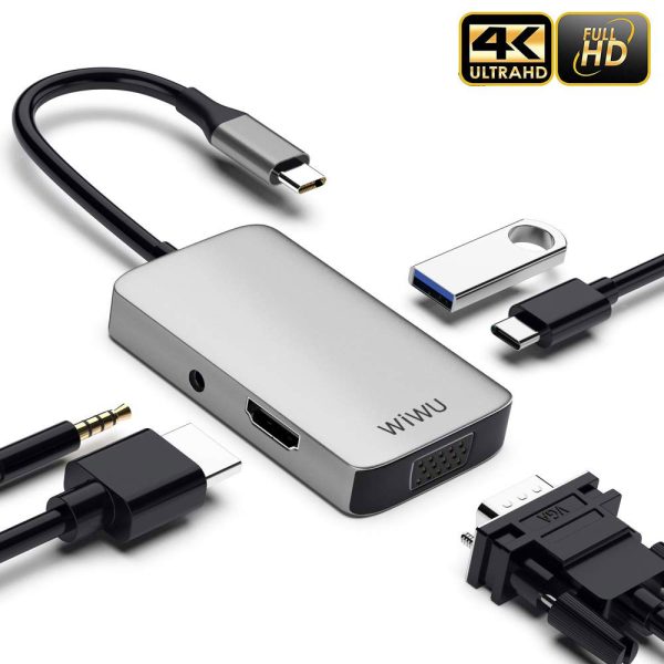 WIWU HUB USB-C T5  5IN1