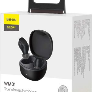 BASEUS FONE NGWM01-01 EARPHONE WM01 BLAC
