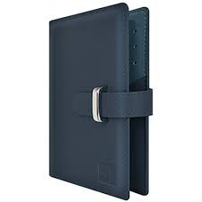 WIWU CASE AMBASS PASSPORT WALLET BLUE