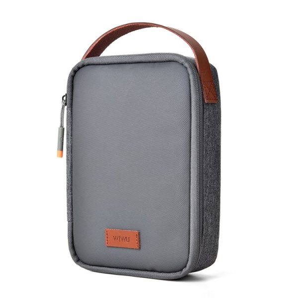 WIWU MOCHILA MINIMALIS TRAVEL POUCH GREY