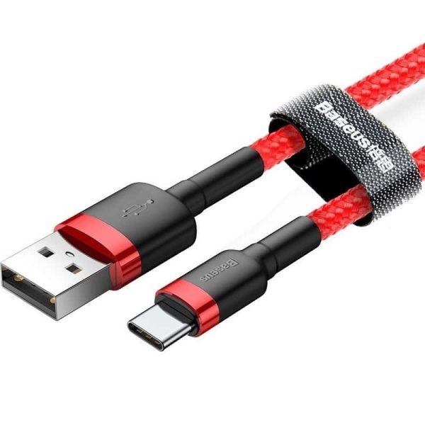 BASEUS CABLE CATGJ-A09 USB/TPC 2M RED