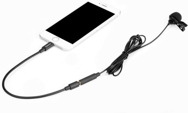 MIC BOYA BY-M2 MICROFONE LAPELA IOS