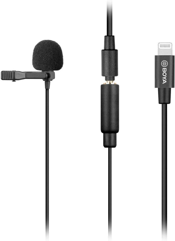 MIC BOYA BY-M2 MICROFONE LAPELA IOS