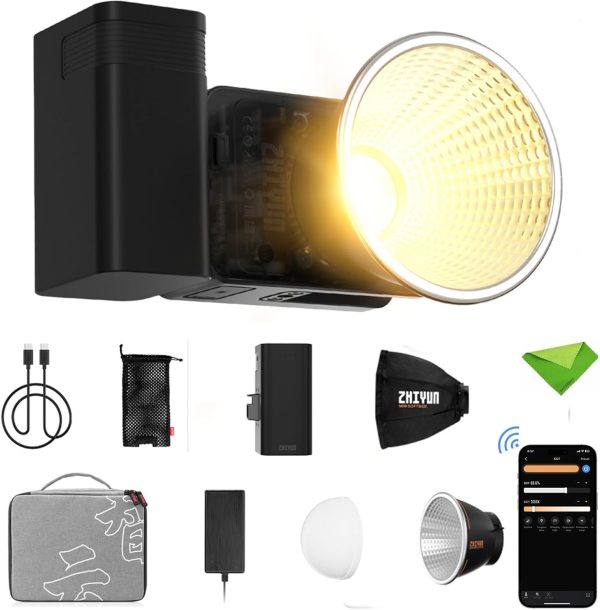 ZHIYUN MOLUS X60 PRO COB LIGHT BI-COLOR
